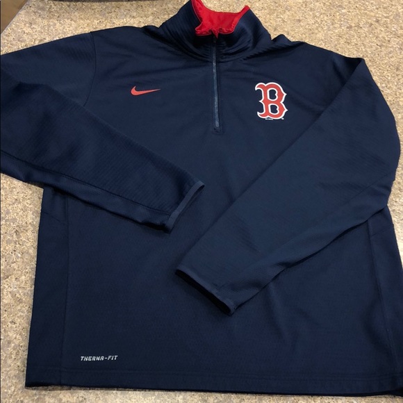Nike Other - ⬇️ Men’s Large Nike Boston Red Sox Pullover Shirt